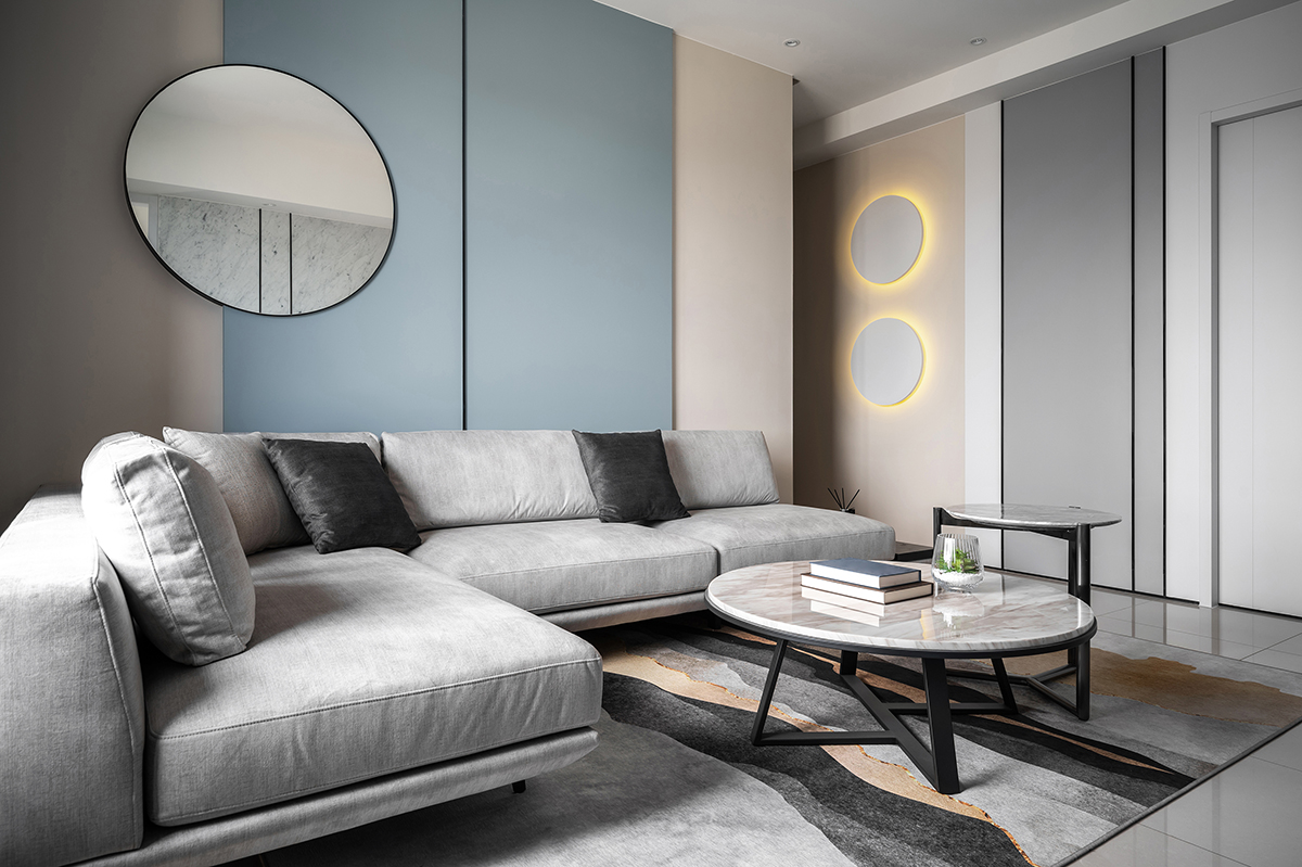 客廳設計 城揚建設 J.ART - 藝瓦高雄室內設計