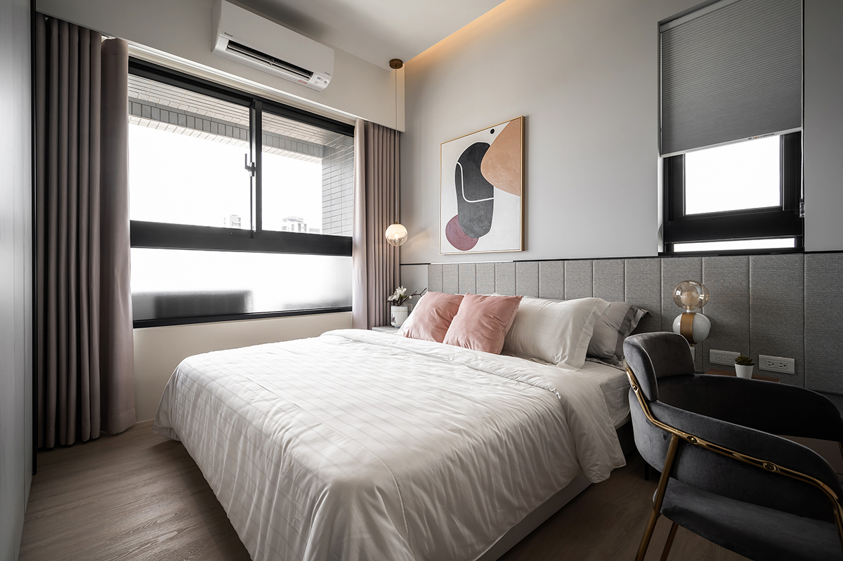 臥室設計 城揚建設 J.ART - 藝瓦高雄室內設計
