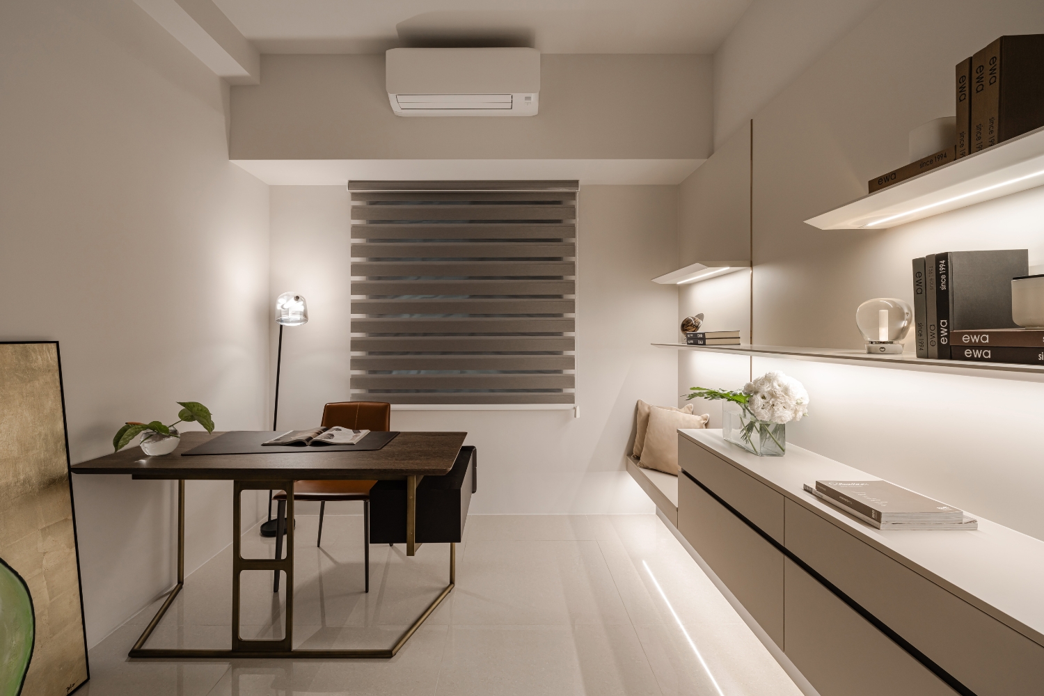 書房設計案例<御之苑D2-13F>，藝瓦空間設計作品