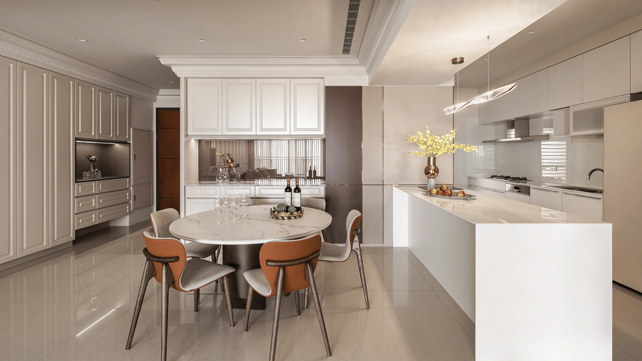 全屋除濕機案例<美術帝國>，藝瓦空間設計作品