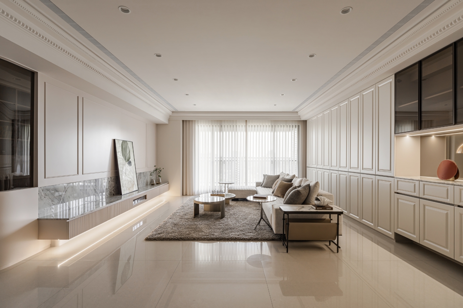 沙發背牆案例<美術帝國>，藝瓦空間設計作品