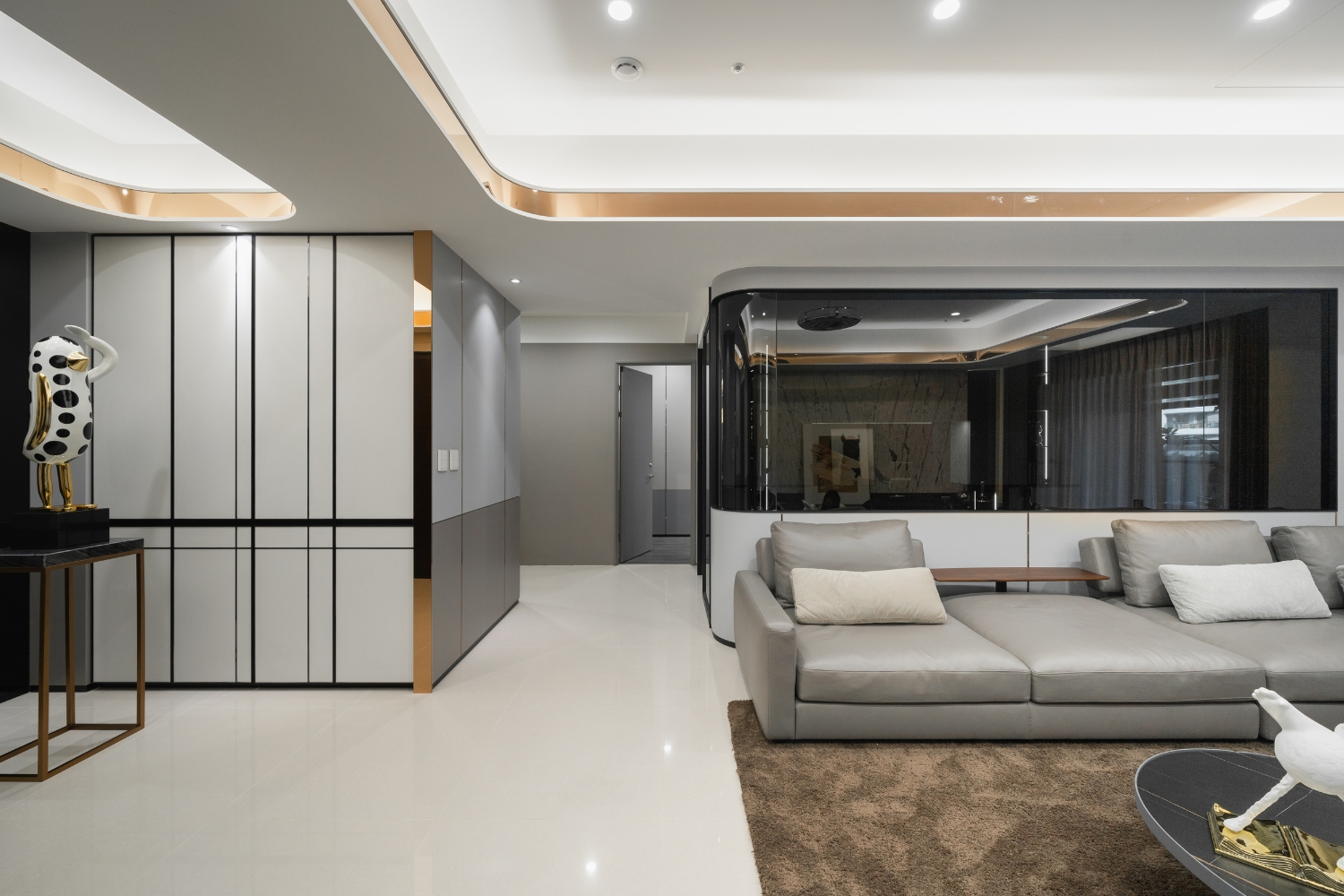 沙發背牆案例<國泰O2>，藝瓦空間設計作品