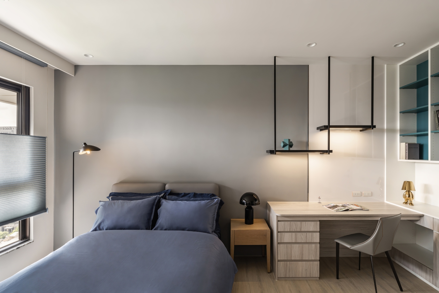 磁性板案例<美術帝國小孩房>，藝瓦空間設計作品