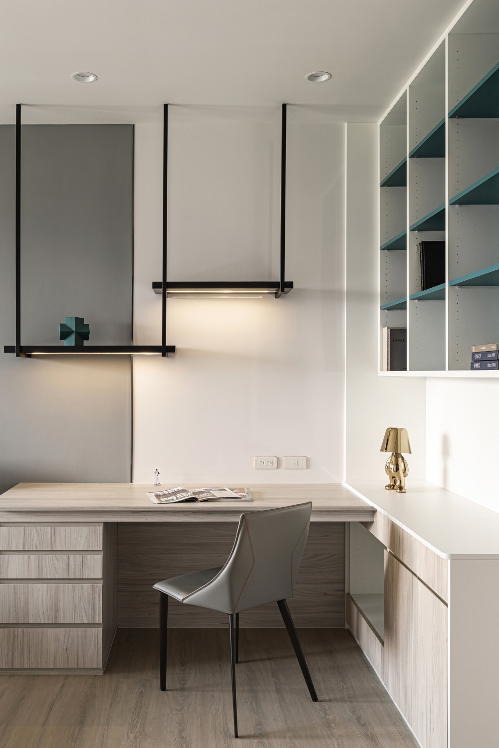 磁性板案例<美術帝國小孩房>，藝瓦空間設計作品