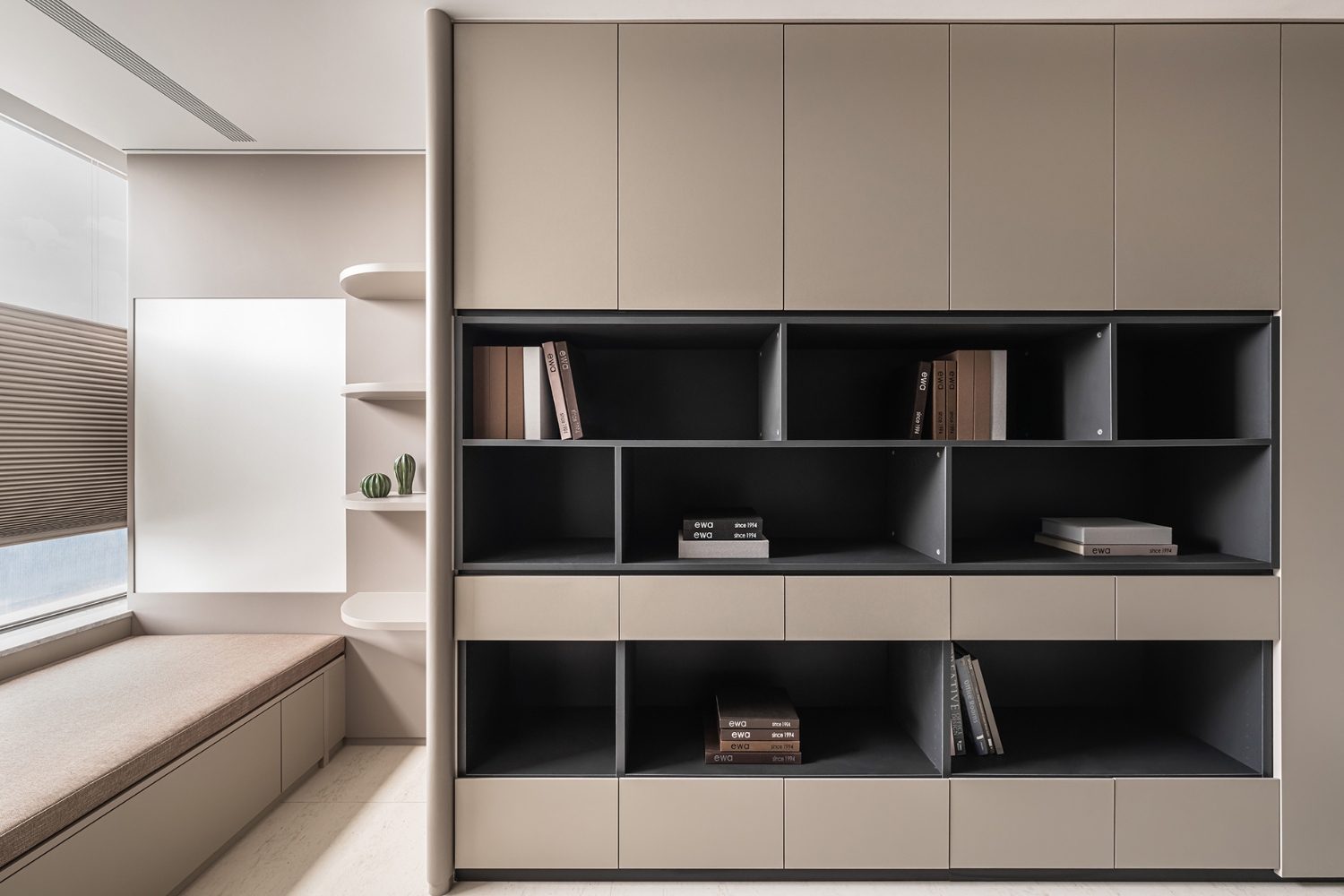 磁性板案例<定潮11F書房>，藝瓦空間設計作品