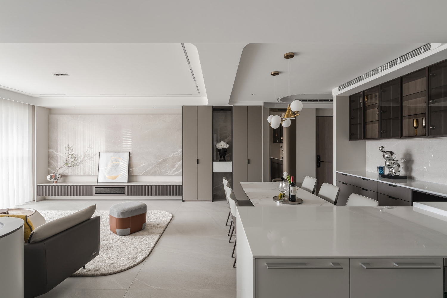 藝瓦空間設計<水精湛A3-13F>，石材電視牆材質