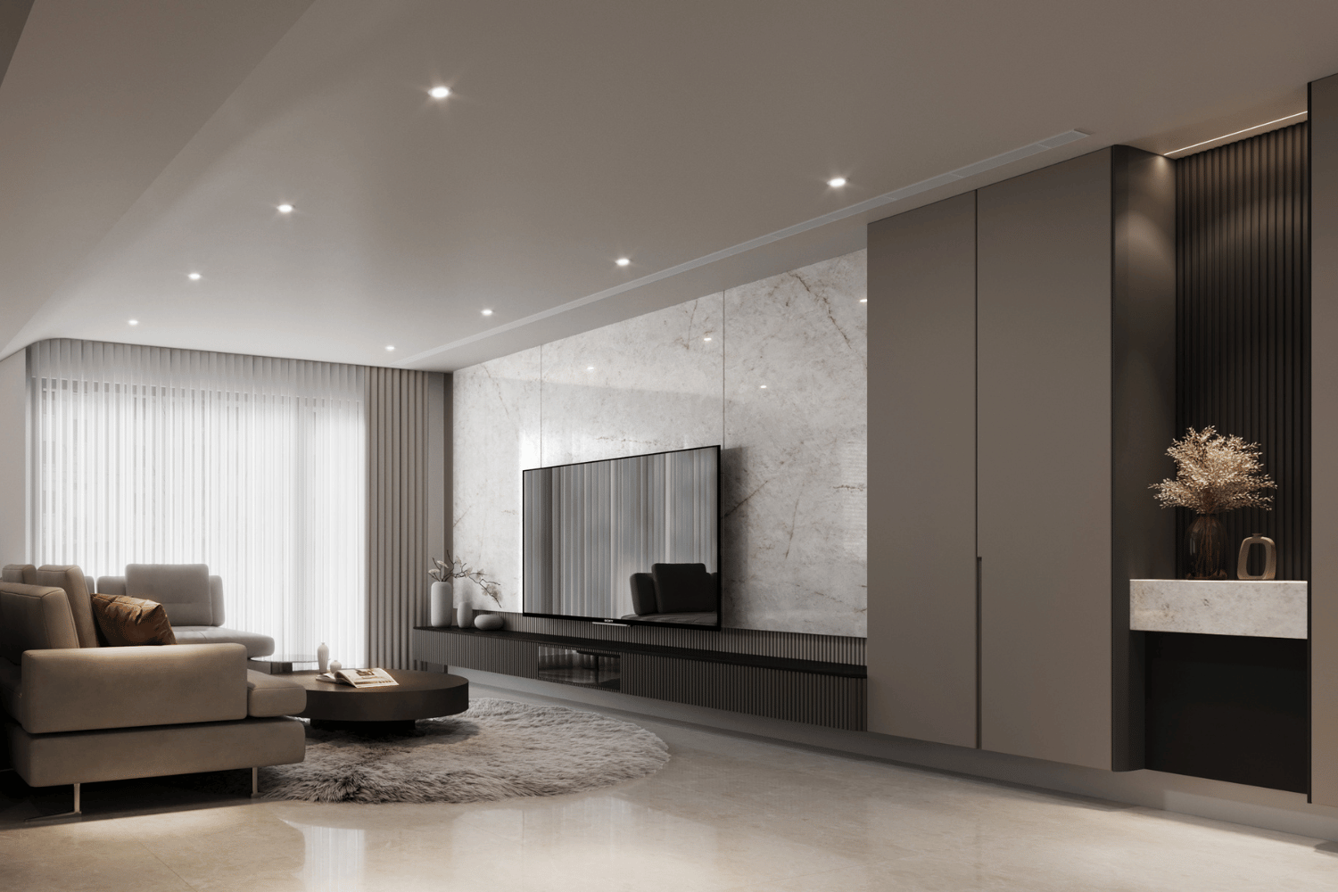 <御之苑>現代風案例，高雄藝瓦室內設計作品