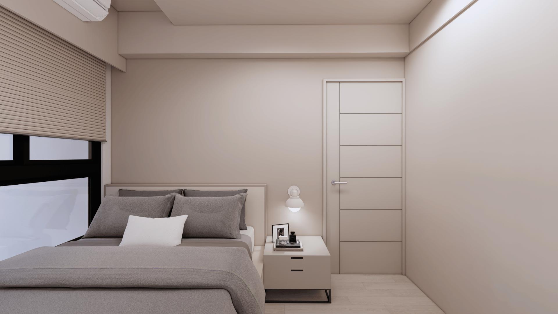 <璟都心>現代簡約風、奶茶宅案例，高雄藝瓦室內設計作品