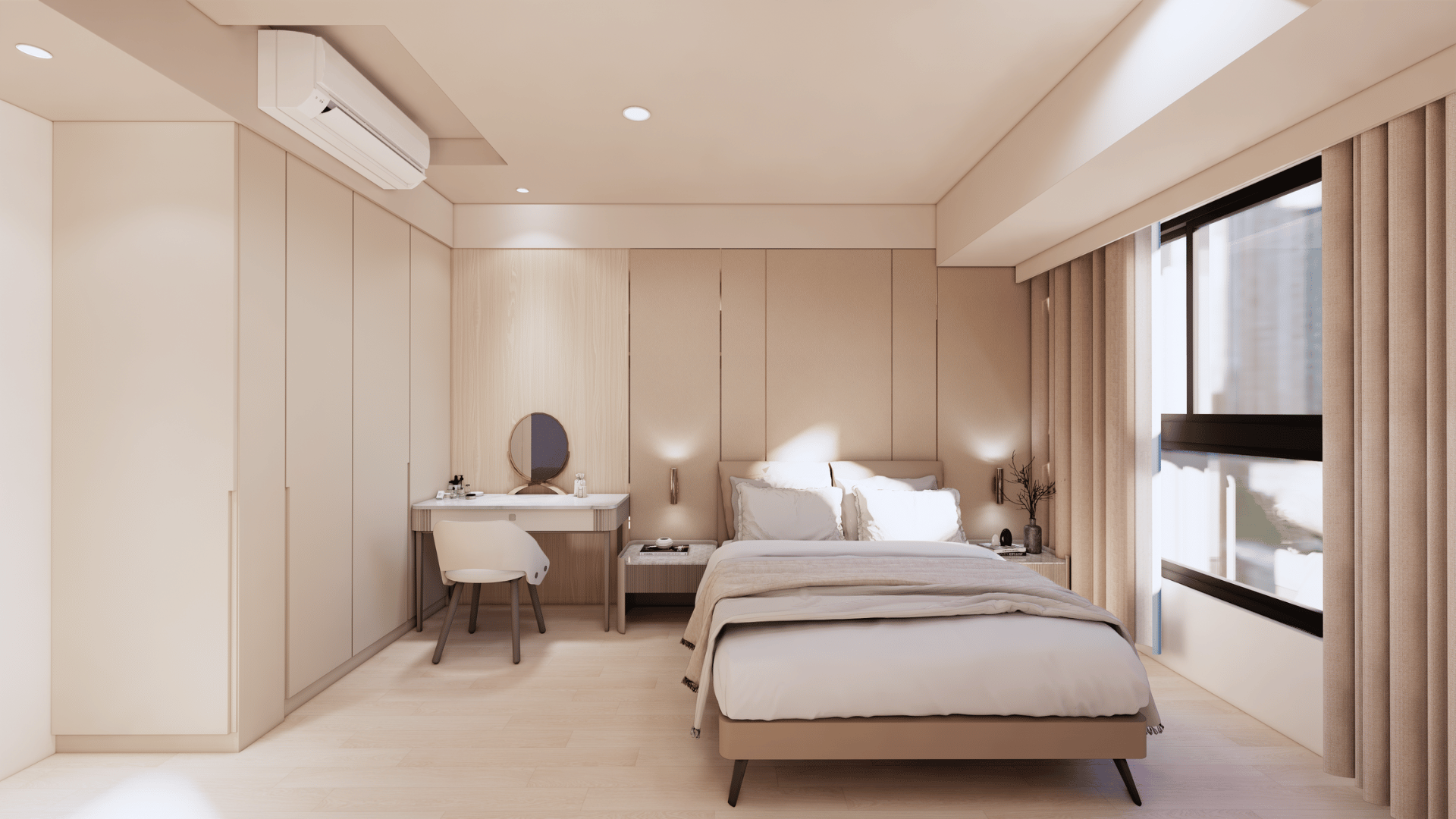 <璟都心>現代簡約風、奶茶宅案例，高雄藝瓦室內設計作品