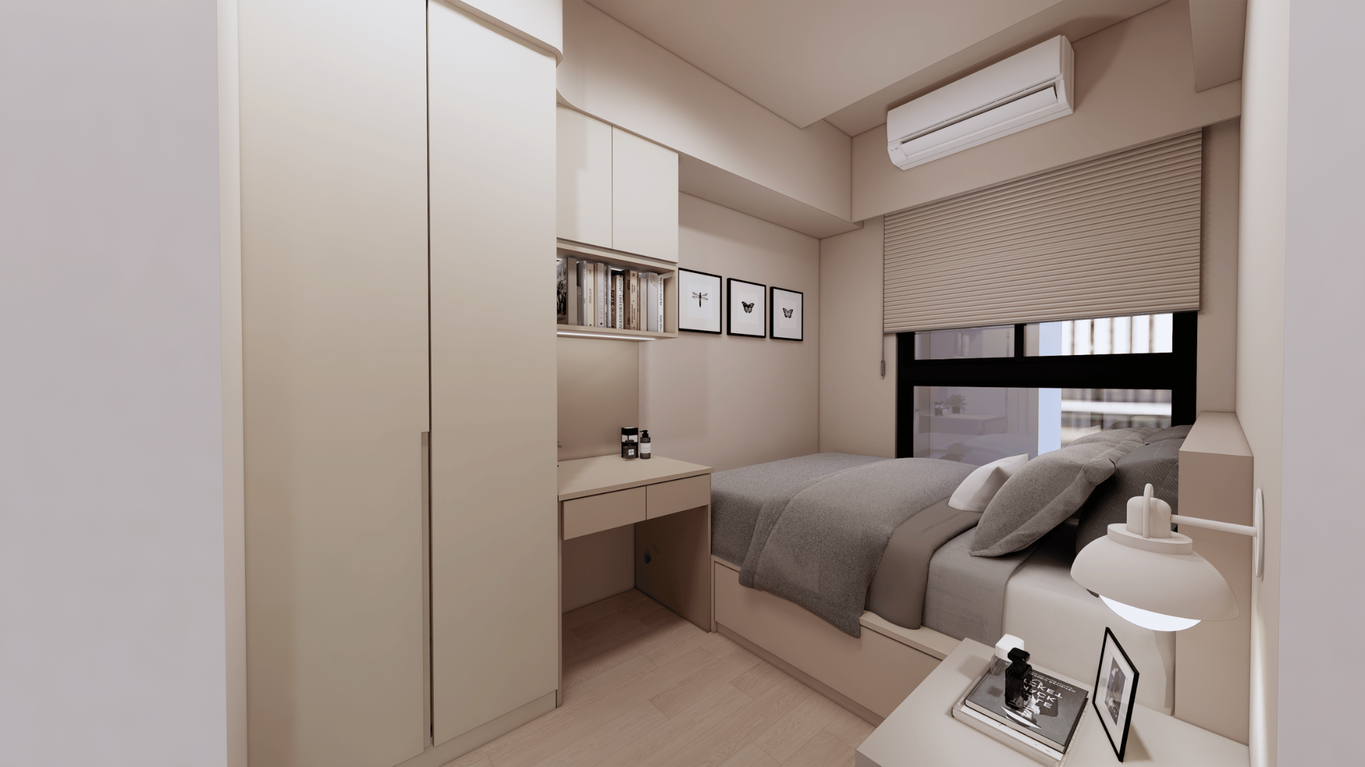 <璟都心>現代簡約風、奶茶宅案例，高雄藝瓦室內設計作品